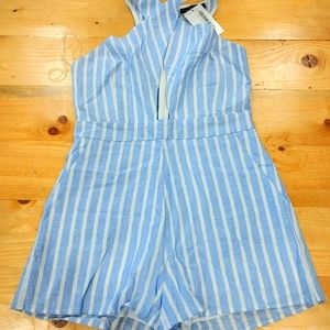 Women's Pink Lily Romper